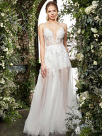 Jovani Wedding Dresses 00616 - Off White