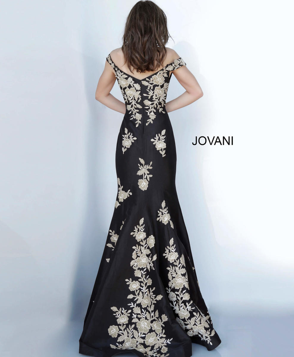 Jovani Evenings Dress 00635 - Black/Gold