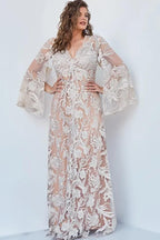 Jovani Evenings Dress 00752 - Champagne