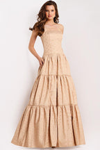 Jovani Prom 49341 - Gold/Gold