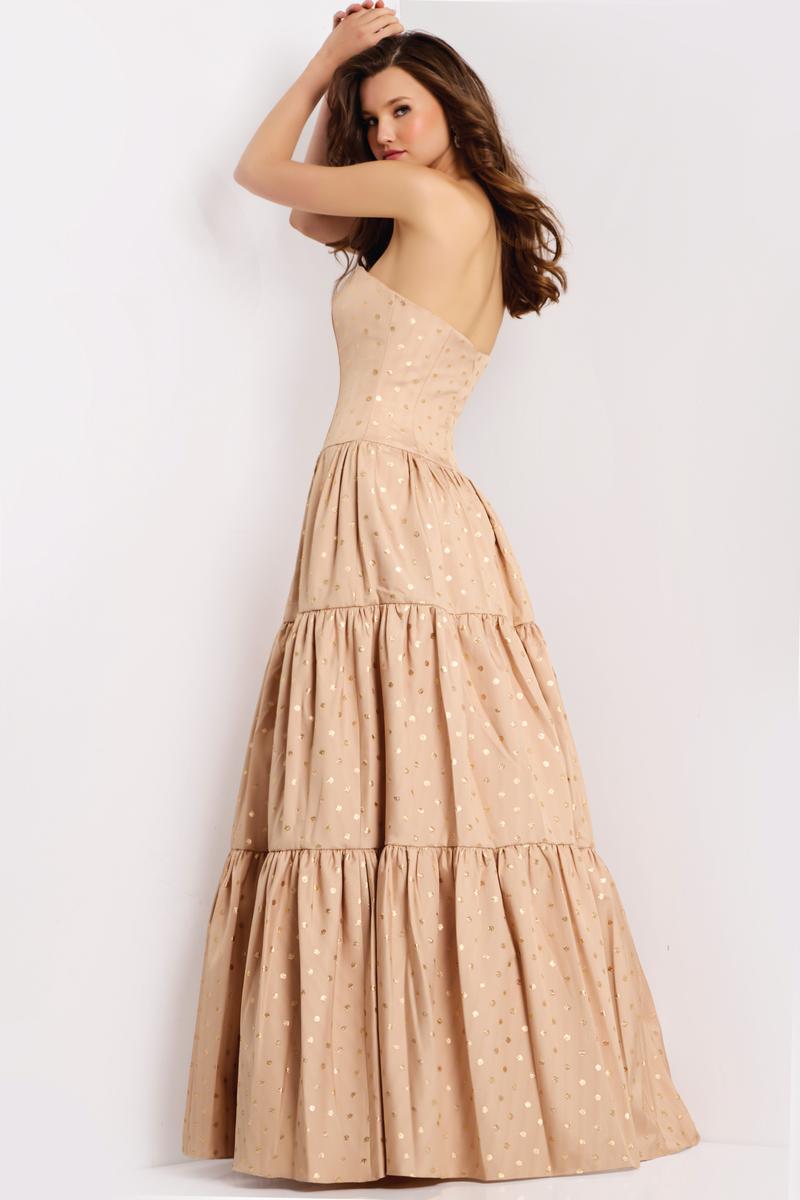 Jovani Prom 49341 - Gold/Gold