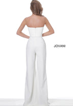 Jovani Contemporary 03828 - Ivory