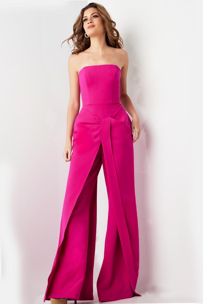 Jovani Contemporary 03828 - Fuchsia