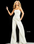 Jovani Contemporary 03828 - Ivory