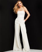 Jovani Contemporary 03828 - Ivory