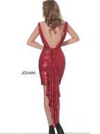 Jovani Short & Cocktail 03855 - Red
