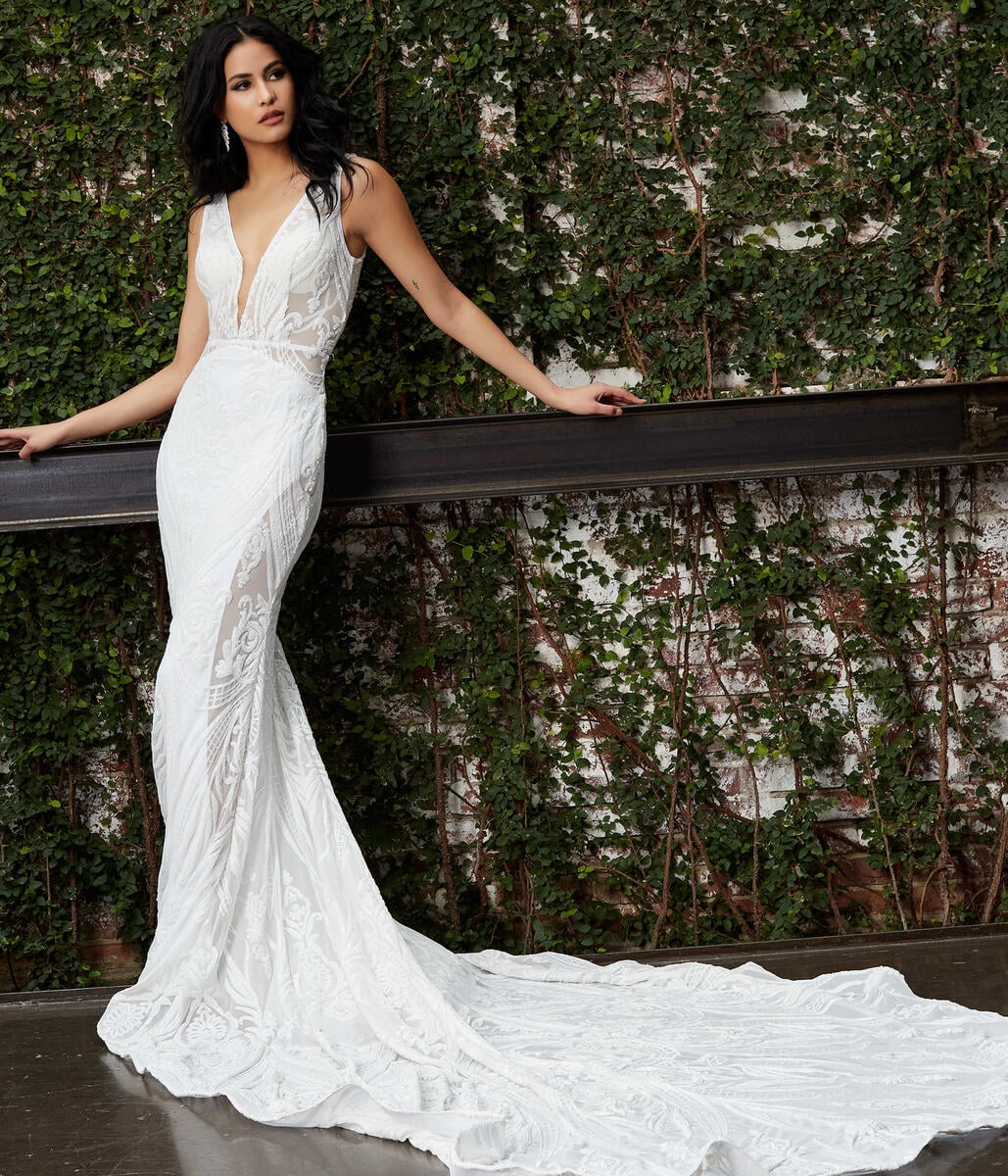 Jovani Wedding Dresses JB03871 - White