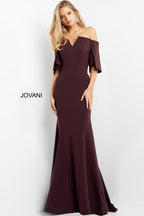 Jovani Evening 04341 - Cranberry