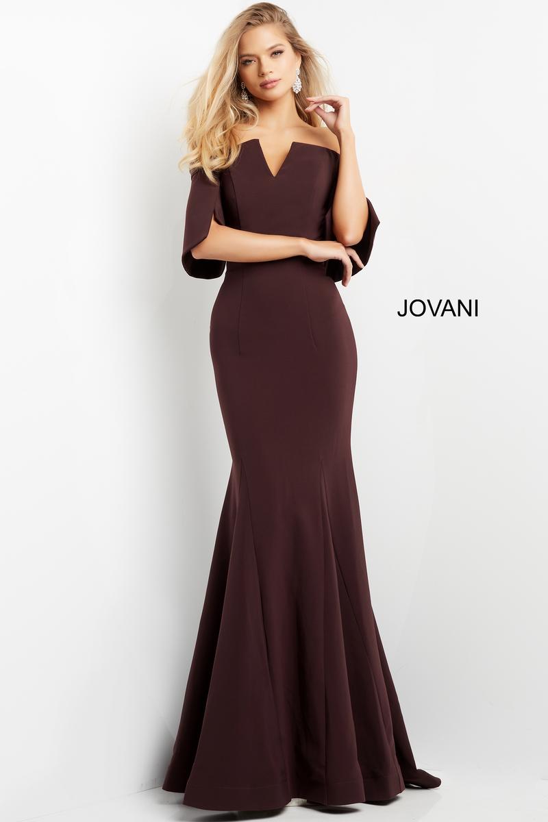 Jovani Evening 04341 - Cranberry