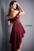 Jovani Short & Cocktail 04461 - Wine