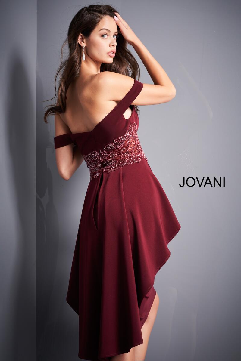 Jovani Short & Cocktail 04461 - Wine