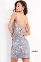 Jovani Short and Cocktail Dress 04699 - Ink