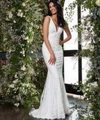Jovani Wedding Dresses 04957 - Off White