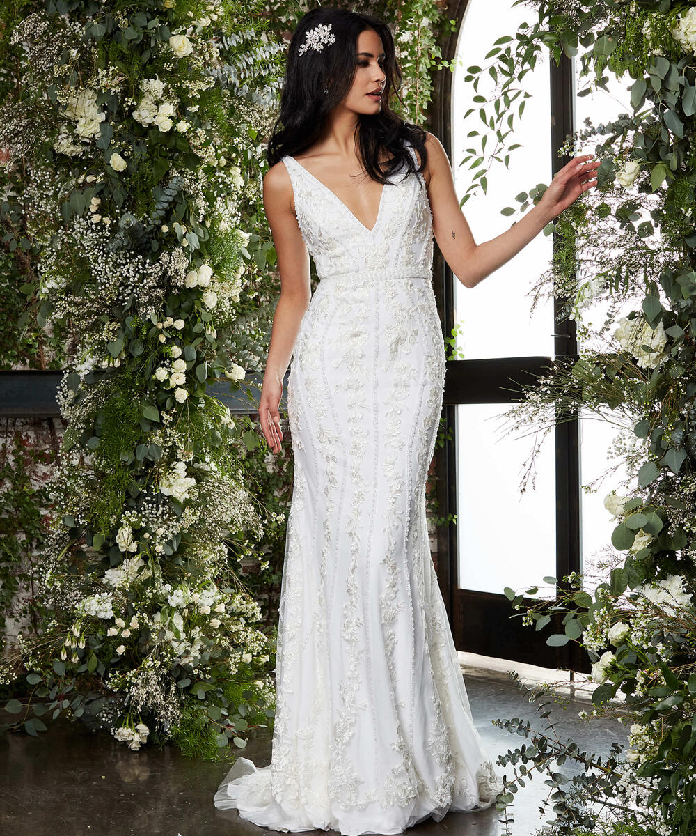 Jovani Wedding Dresses 04957 - Off White