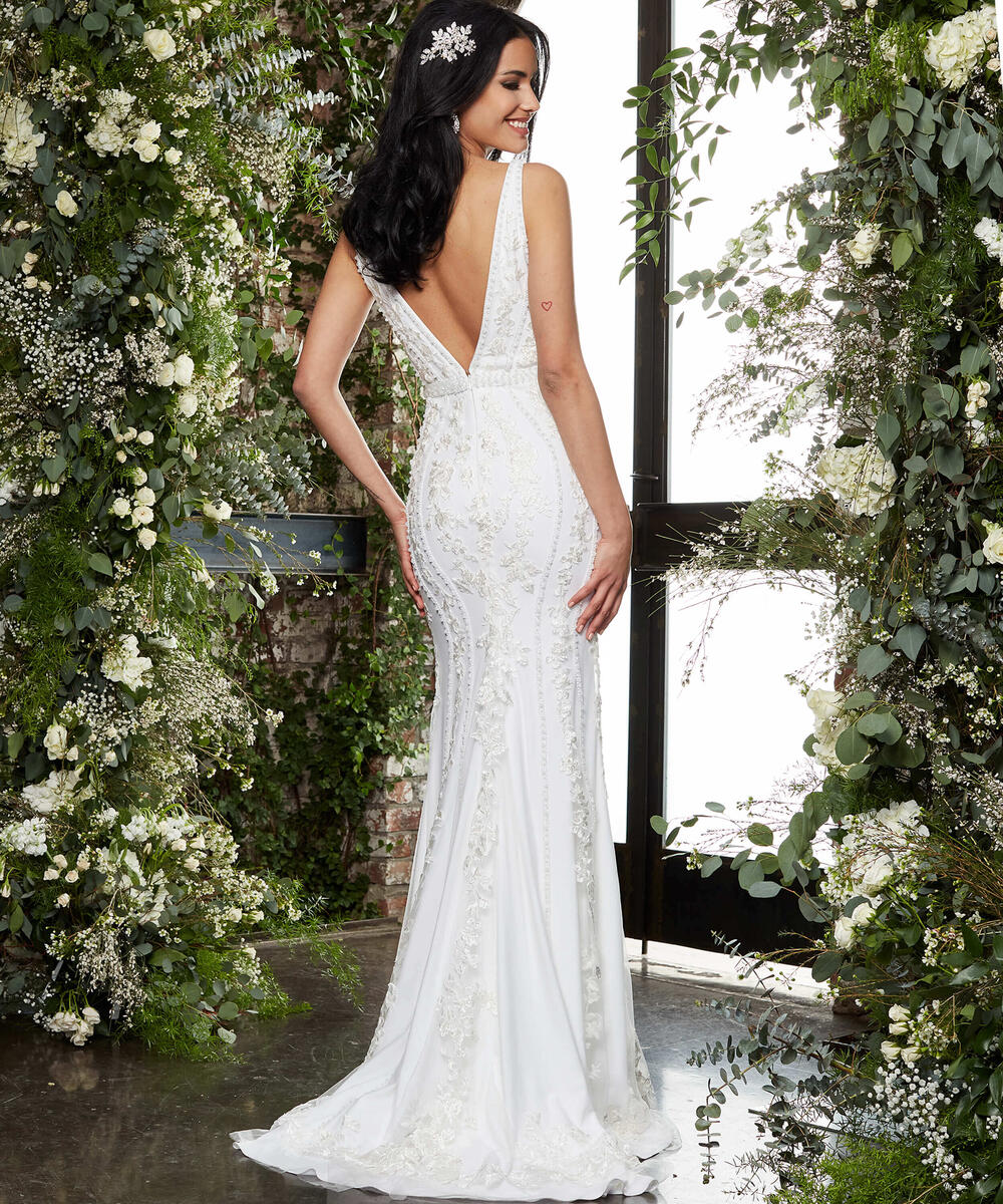 Jovani Wedding Dresses 04957 - Off White