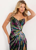 Jovani Prom 48564 - Black/Multi