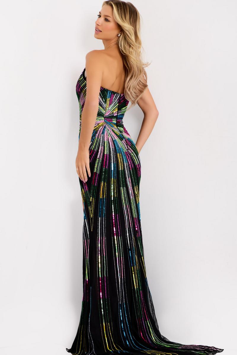 Jovani Prom 48564 - Black/Multi