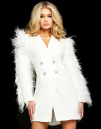 Jovani Short and Cocktail Dress 05853 - White