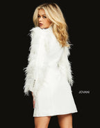 Jovani Short and Cocktail Dress 05853 - White