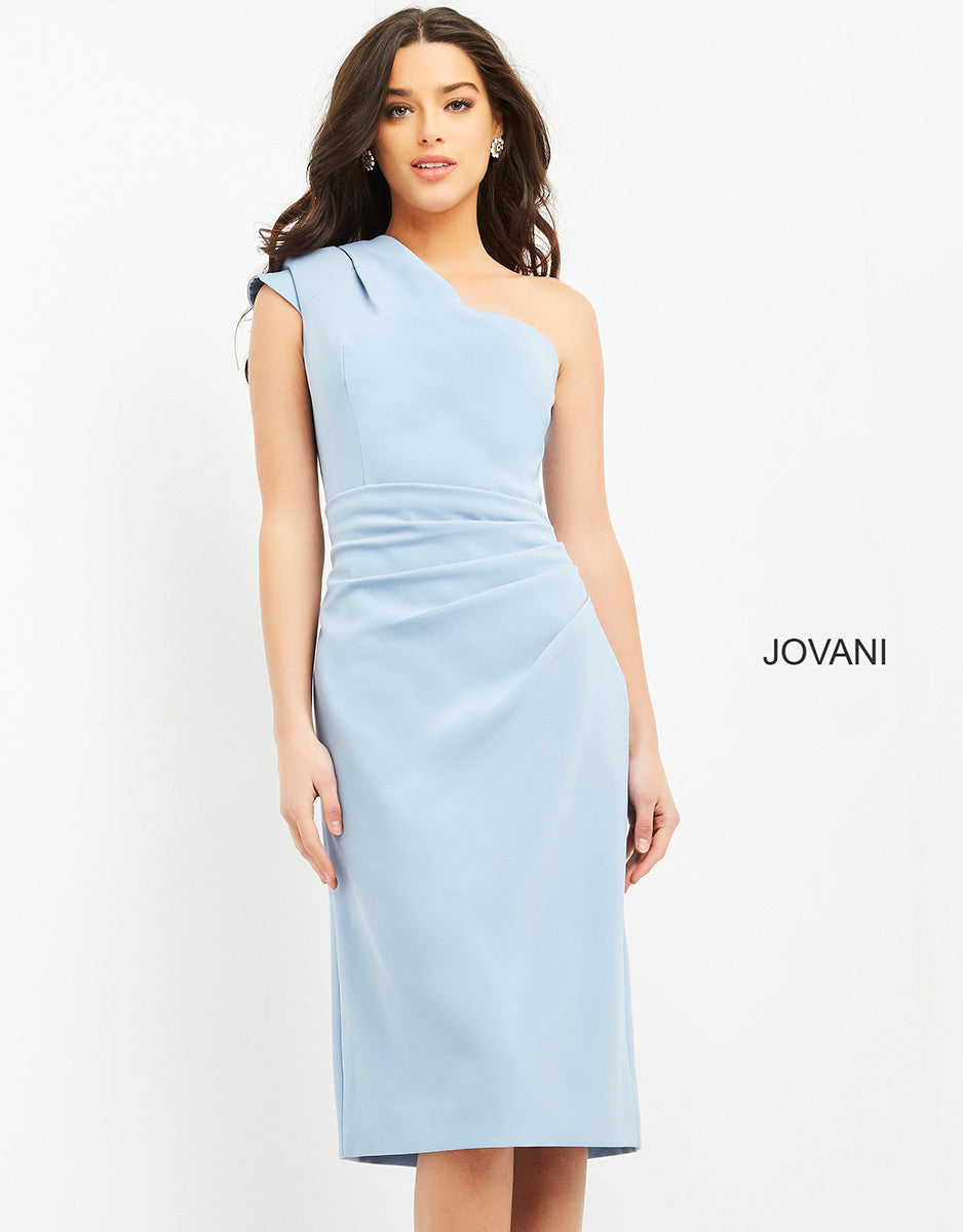 Jovani Short and Cocktail Dress 06835 - Light Blue