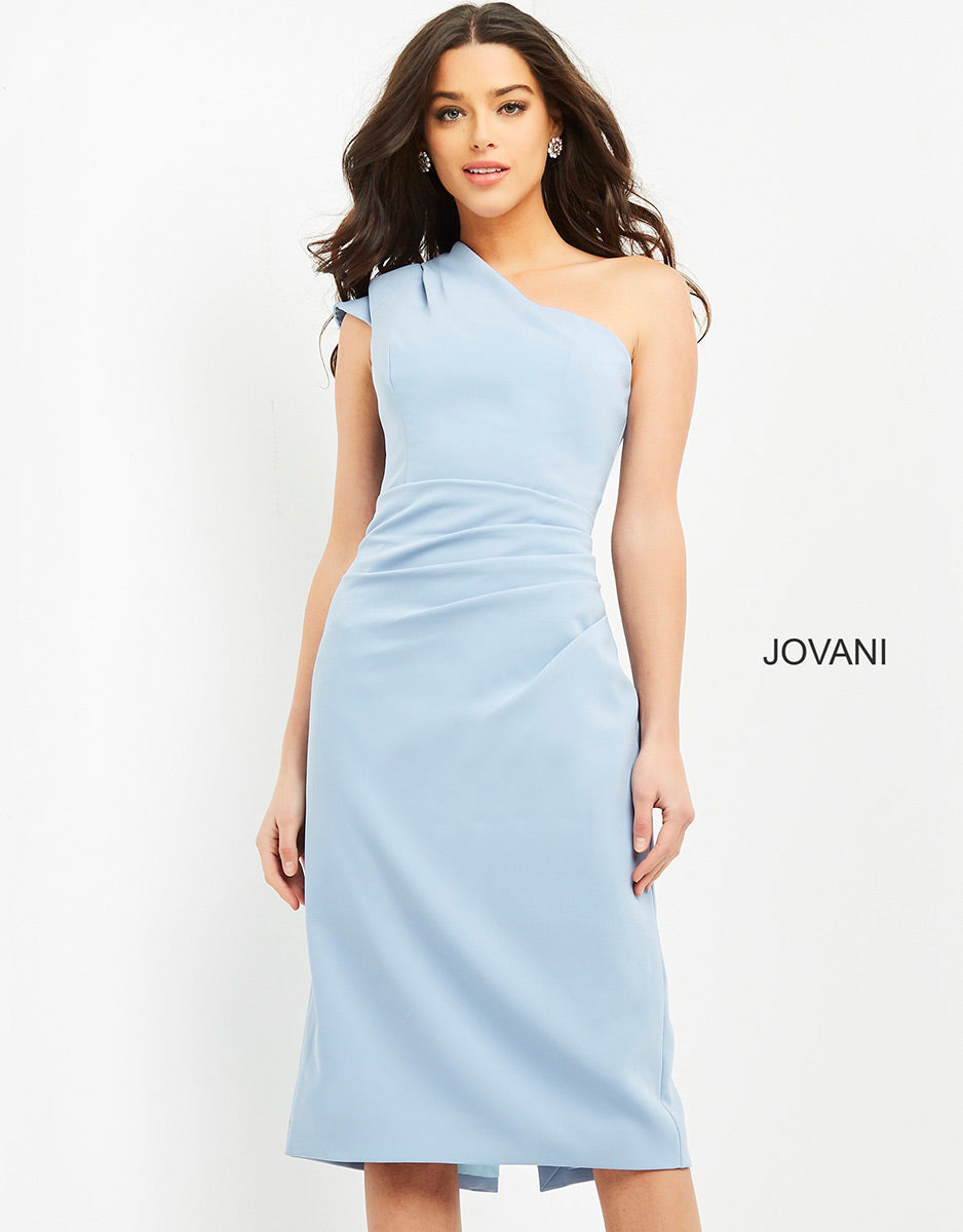 Jovani Short and Cocktail Dress 06835 - Light Blue