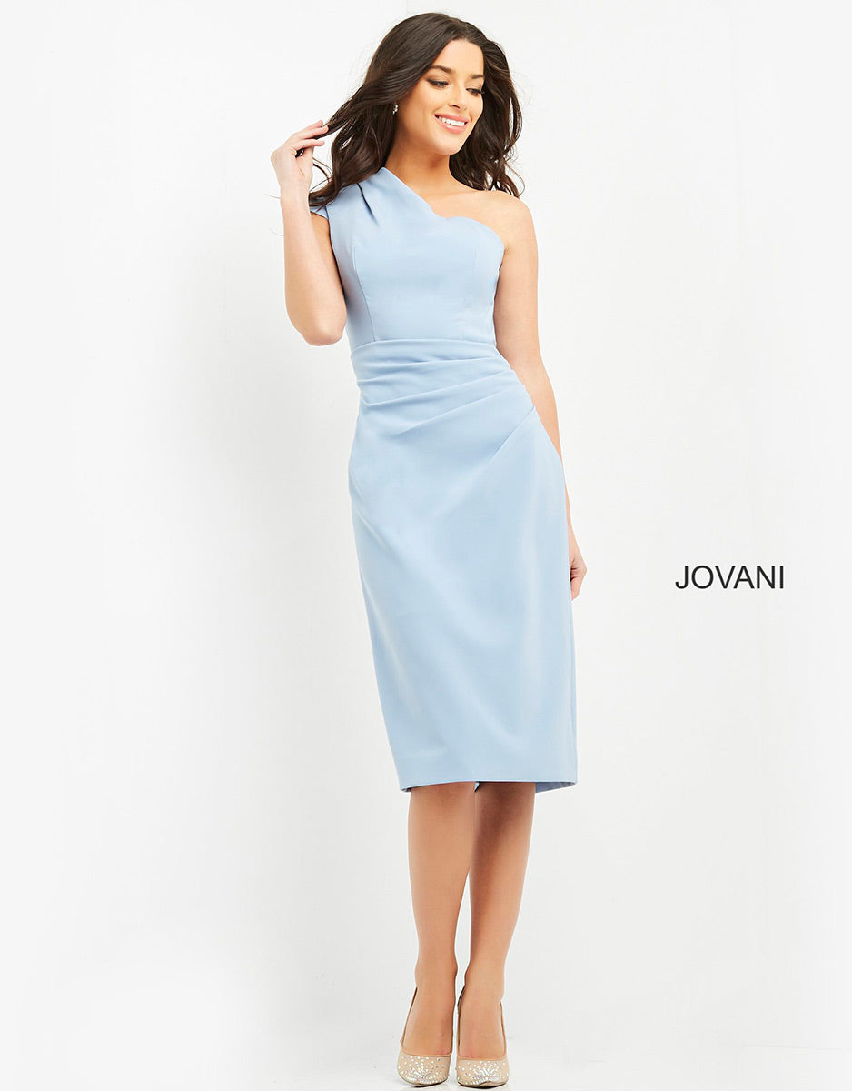 Jovani Short and Cocktail Dress 06835 - Light Blue