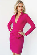 Jovani Short and Cocktail Dress 07091 - Fuchsia