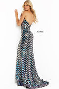 Jovani Prom 07285 - Lilac/Multi