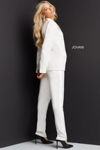Jovani Contemporary 07293 - Ivory