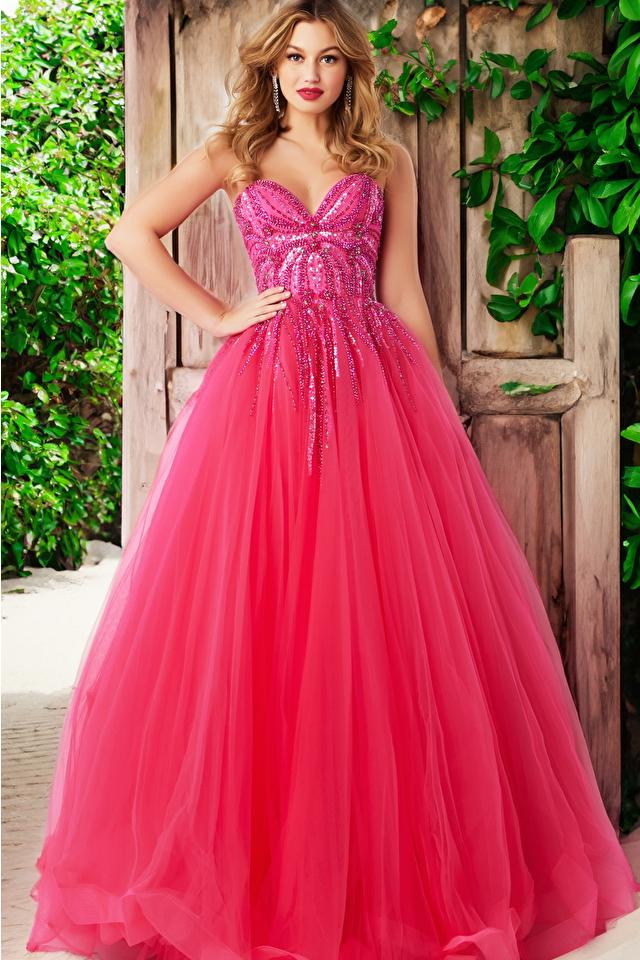 Jovani Prom 07946 - Fuchsia