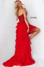 Jovani Prom Gown 08100 - Red