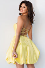 Jovani Short and Cocktail Dress 08205 - Yellow