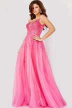 Jovani Prom 08408 - Hot Pink