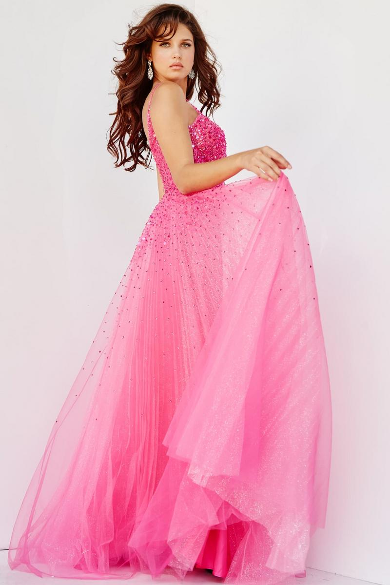 Jovani Prom 08408 - Hot Pink