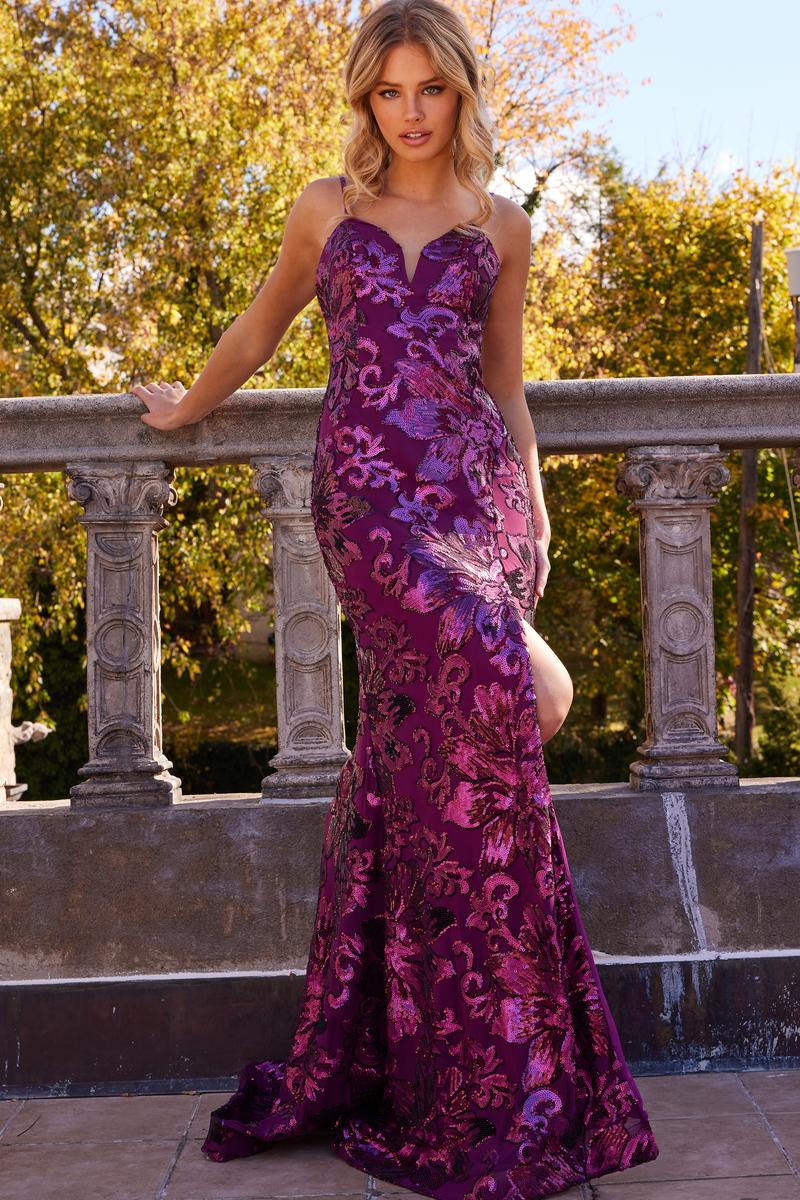 Jovani Prom 08459 - Rasberry