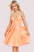 Jovani Short and Cocktail Dress 08645 - Orange