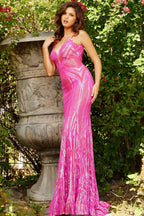 Jovani Prom 09693 - Hot Pink