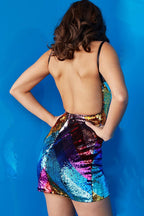 Jovani Short and Cocktail Dress 09814 - Multi