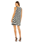 Cocktail by Mac Duggal Dress 10027 - Black White