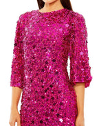 Cocktail by Mac Duggal Dress 10032 - Hot Pink