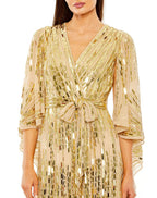 Cocktail by Mac Duggal Dress 10036 - Nude Gold