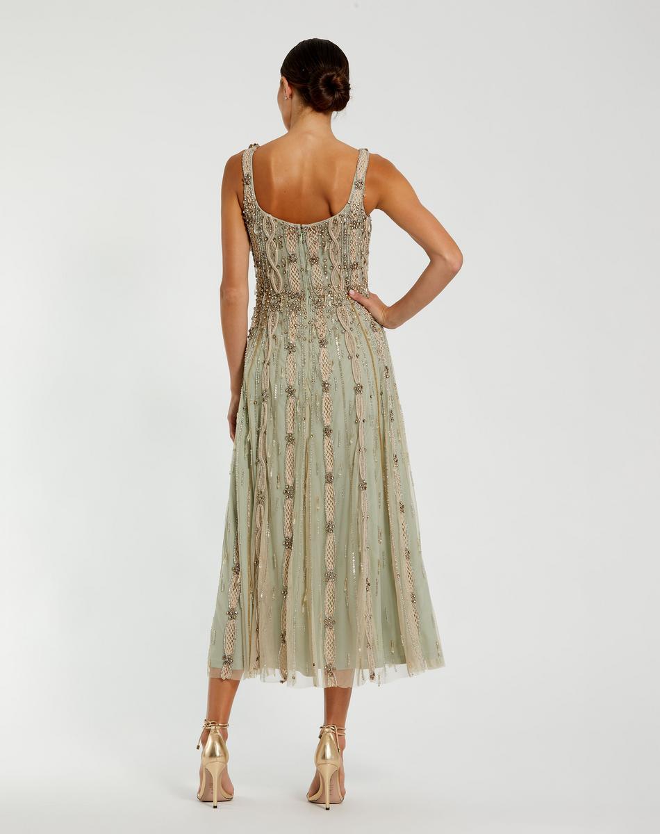 Cocktail by Mac Duggal Dress 10078 - Nude Sage