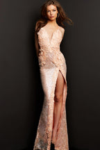 Jovani Prom 1012 - Rose/Gold