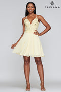 Faviana Dress 10151 - Buttercream