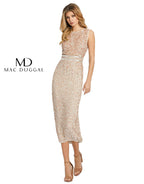 Cocktail by Mac Duggal Dress 10509 - Nude