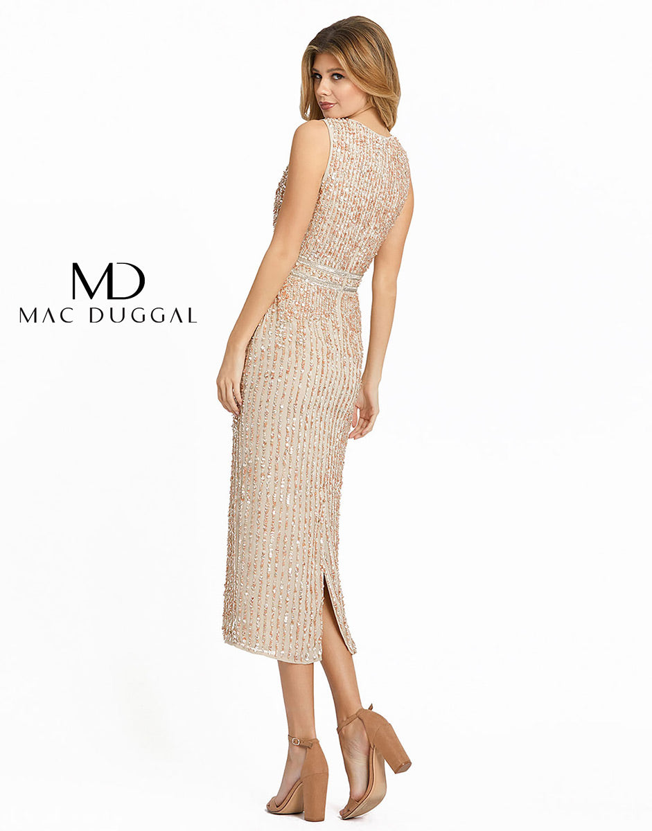 Cocktail by Mac Duggal Dress 10509 - Nude