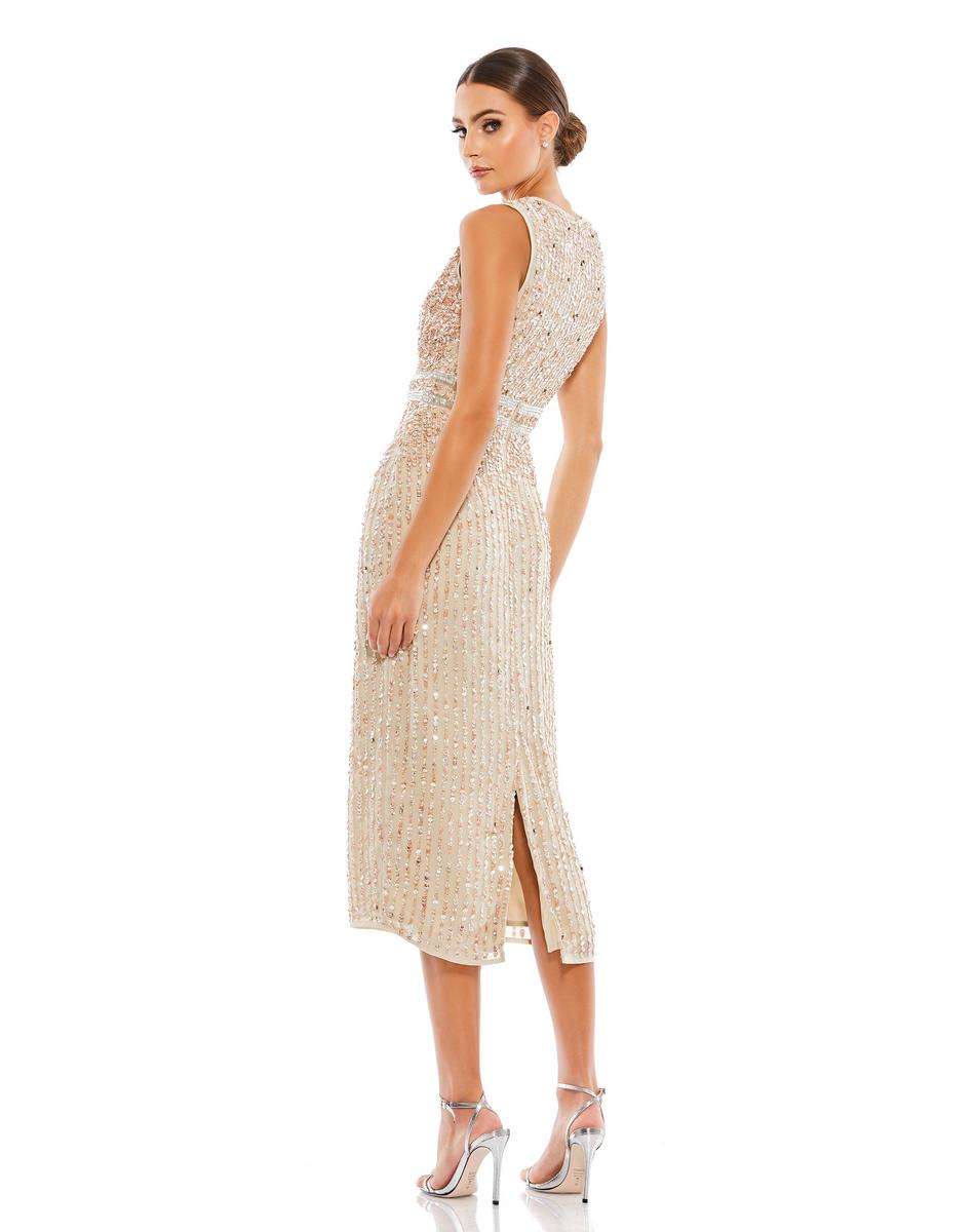 Cocktail by Mac Duggal Dress 10509 - Nude