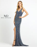 Mac Duggal Evening 1068D - Navy Multi
