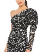 Ieena 2 for Mac Duggal 10738I - Black Silver