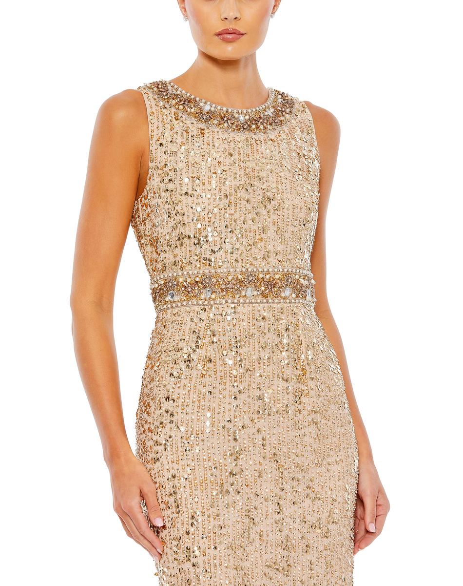 Cocktail by Mac Duggal Dress 10739 - Gold